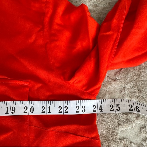 H&M Tunic Orange long Sleeves Shift Dress women’s plus size 14 - Picture 7 of 8